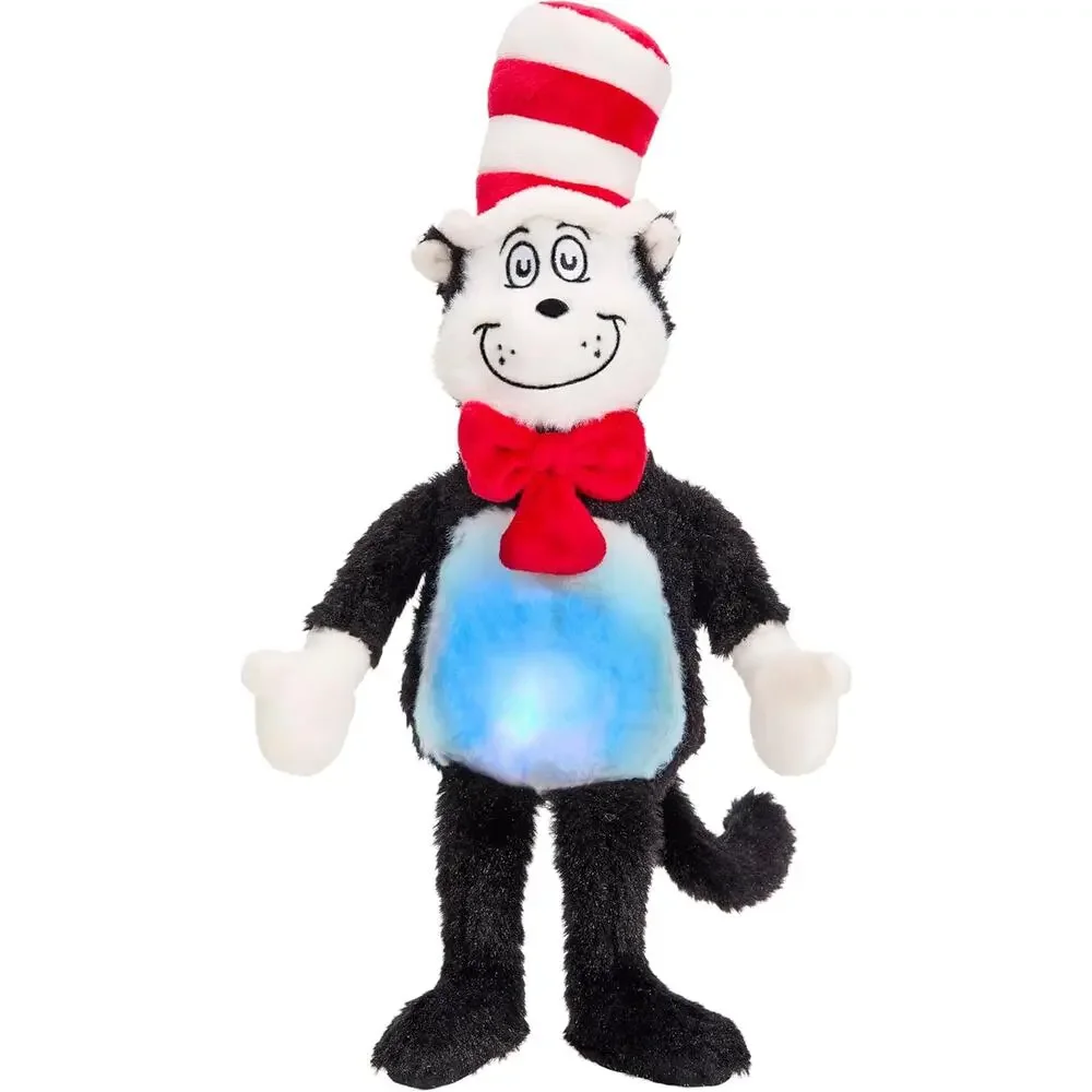 New With Tags! Little Tikes Story Dreamers Cat in the Hat Plush & Book Set